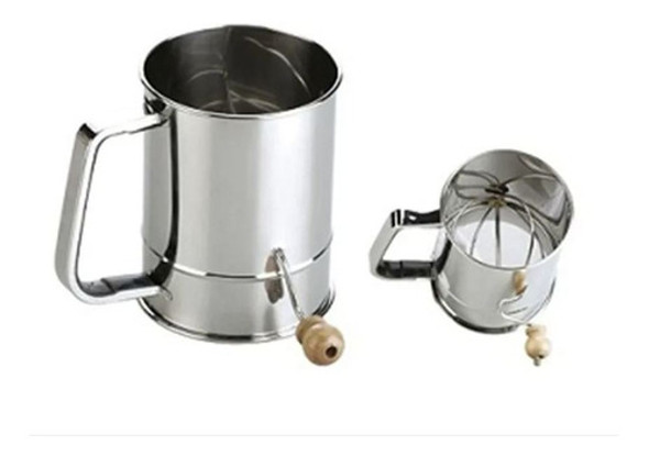 Tamizador Cernidor Tamiz Acero Inoxidable -la Plata- 0