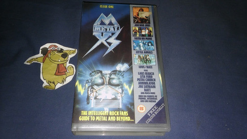 Metal Xs -video Magazine (vhs)1991 Uk 0