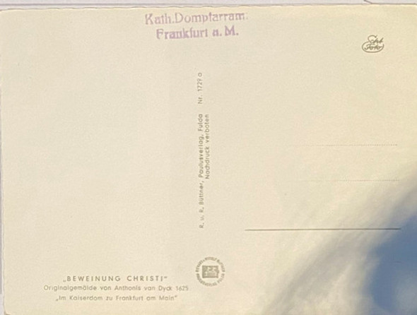 Antigua Postal, Fotografía, Pintura, Fráncfort Alemania 3p55 1 Antigua Postal, Fotografía, Pintura, Fráncfort Alemania 3p55 1