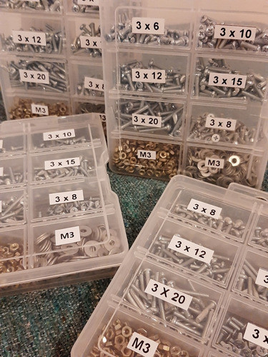 Kit Tornillos Electronica 700 Unid Philip M3 Phillip Oferta 1