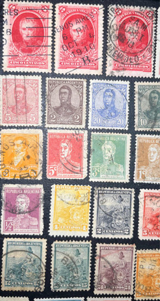 Sello Correo Argentina Antiguo 85 Estampillas Filatelia 1