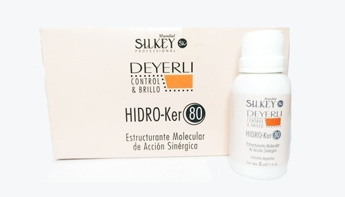 Hidro Ker 80 Shock Nutritivo X 30 Ml X 12 Uni Silkey Deyerli 0