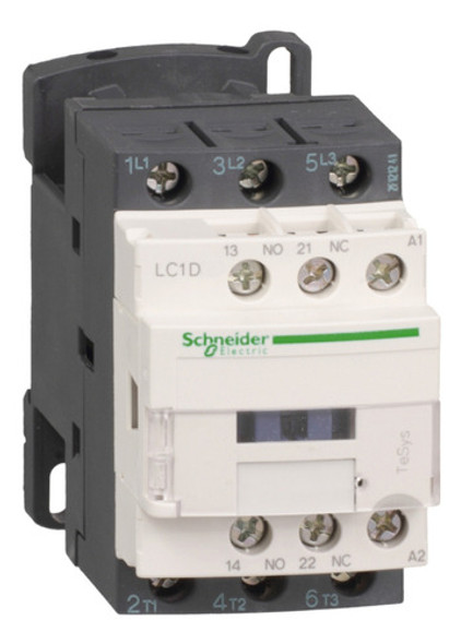 Contactor De Potencia Lc1d 3p 9a - 230vac Ac3 0