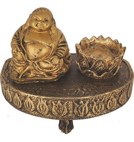 Mini Altar Buda Gordinho 3 Itens 0