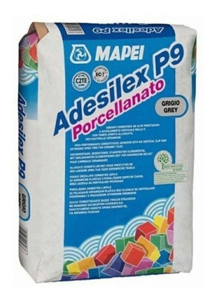 Pegamento Porcellanato Mapei Adesilex P9 X 25kg Losa Radiant 0