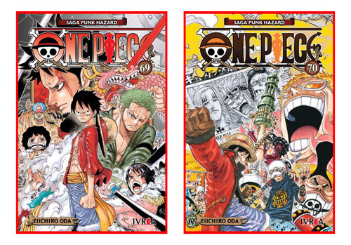 Combo One Piece 69 Y 70 - Manga - Ivrea 0