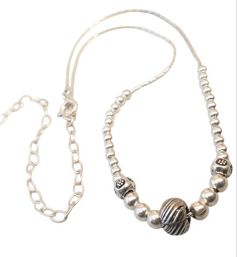 Collar Plata 925 Tipo Bali Coll17 Italy Lucio Di Reggio 0