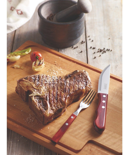 Tabla De Madera 47 X 30 Cm Churrasco Tramontina 1