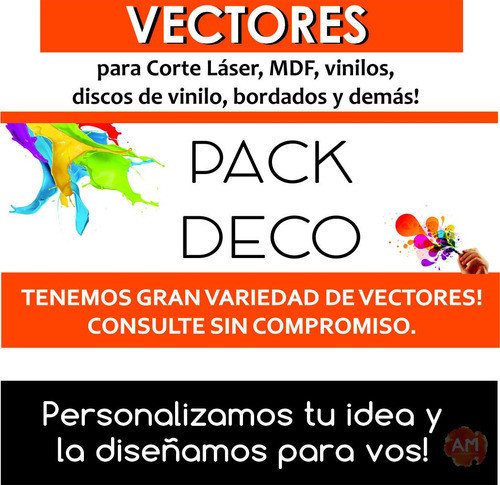 Vectores Diseños P/ Corte Laser Decoración! X Descarga 0