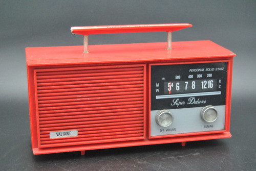 Antigua Radio Valiant  Retro Vieja Funcionando 0