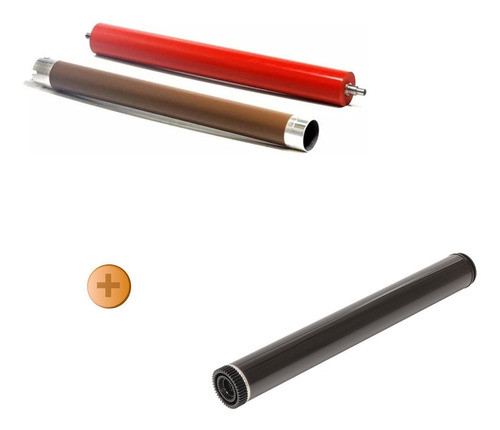 Rolo Fusão + Rolo Pressão + Cilindro P/uso Brother 8085/8890 1