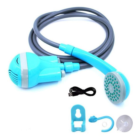 Ducha Portátil Para Camping 12 Volt Recargable 0