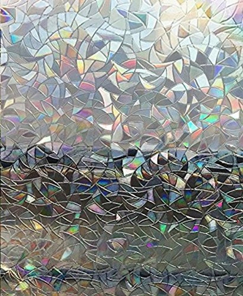 Static Cling Rollo Película Privacidad Ventana (17.7 X78.7 ) 0 Static Cling Rollo Película Privacidad Ventana (17.7 X78.7 ) 0