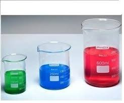 Kit 5 Bequer Vidro 50ml. 100ml, 250ml, 600ml, 1000ml 1 Cada 0