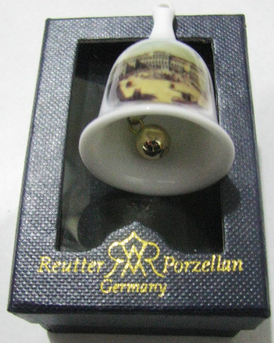 Mini Campana De Porcelana Con Estuche Coleccion!! 0