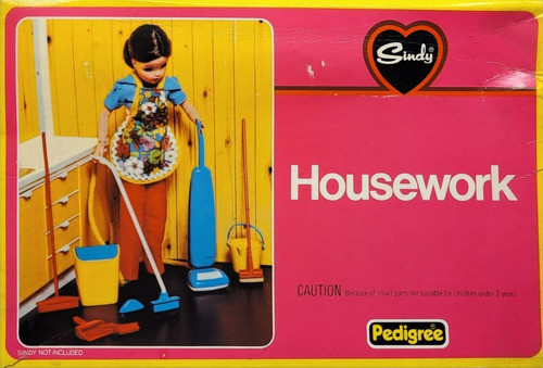 Set  Housework , De Sindy - Original Y Sin Sacar De La Caja! 0