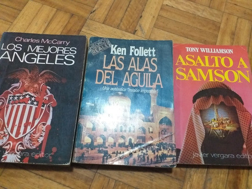 3 Novelas Terrorismo Internacional Williamson Folw Mccarry 0