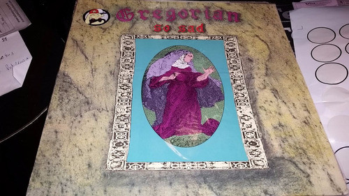 Gregorian So Sad Vinilo Maxi Germany Hermosa Version 1991 0