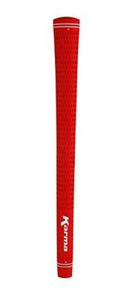 13 Grip Para Palos De Golf Standard - Karma Velour Rojo 1