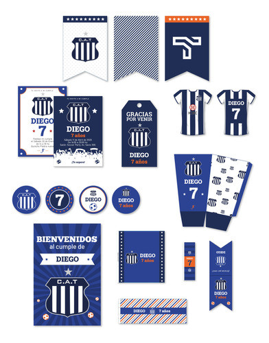 Kit Cumple Candy Imprimible Talleres De Cba 0