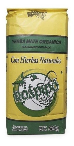 8 Roapipó Con Hierbas X 500g Yerba Mate Orgánica (4kg) Caba 0