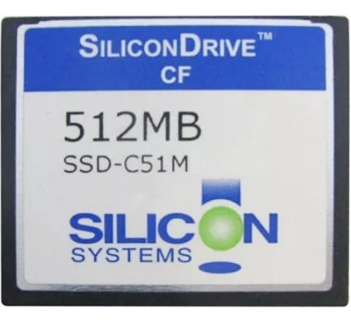 Silicondrive Cf 512mb Ssd-c51 Mi-3554 0