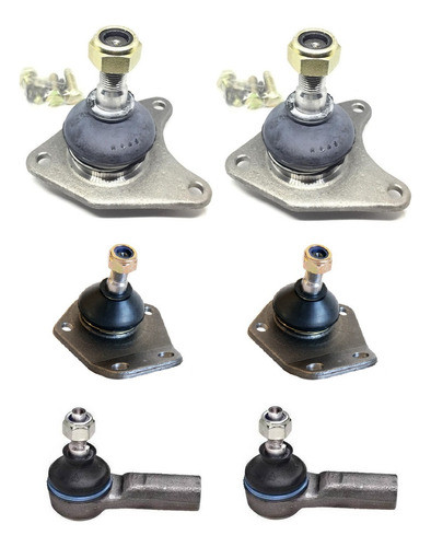 Kit 4 Rotulas (inferior Y Superior) Y 2 Extremos Ford Taunus 0