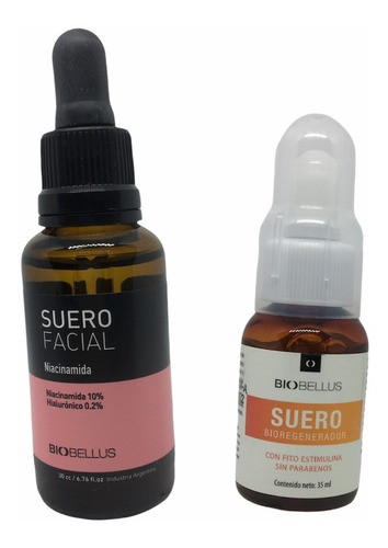 Suero Niacinamida Biobellus + Suero Bioregenerador 0