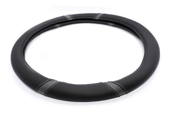 Cubre Volante Auto Negro/gris 38 Cm De Diametro 0