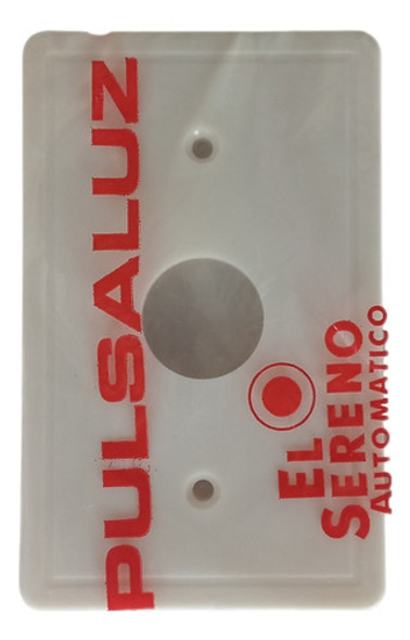 Tapa Para Pulsador Luminoso Automatico Palier Pulsaluz 0