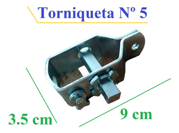 25 Torniqueta Zincada Nº5  Unidades Golondrina Envio Gratis 1