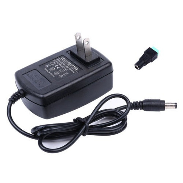 12v 2a Fuente De Alimentación Ca 100-240v A Dc Adaptador Par 1