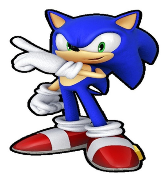 Patch Estampado Do Sonic Termocolante Do Sonic 0