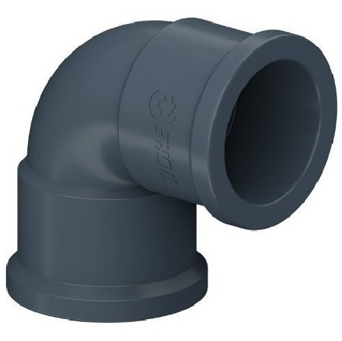 Codo 90° Soldable Gris Tigre Pegar Piscina Riego 50 Mm 0