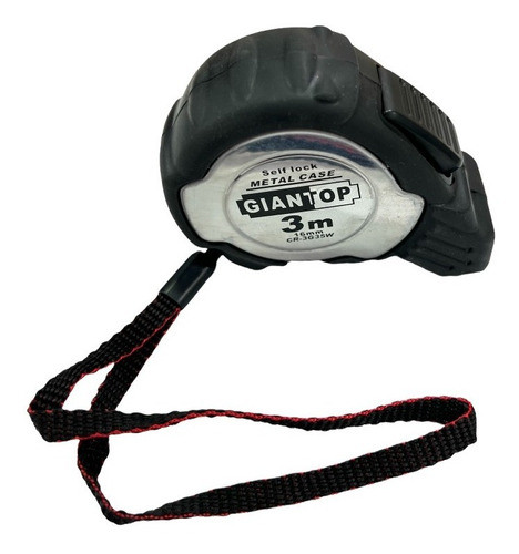 Cinta Metrica Metalica 3 Metros Profesional Engomada Giantop 0