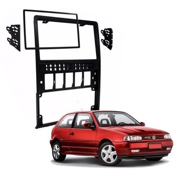 Moldura Central Painel Gol Bola G2 Dvd 2din Multimidia 0