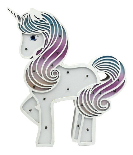Lámpara Deco Unicornio Bebe Veladora Globo León Planeta 1