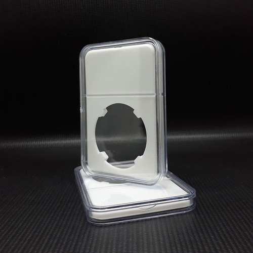 2 Capsulas Acrílica Slab Pccb Para Moeda 37mm Pro 1
