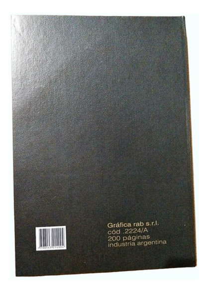 Combo 22 Libros De Actas X 200 Folios, Oficio. Tapa Negra. 1