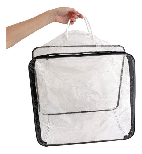 Kit 2 Bolsas Organizadoras 50x50x35cm Para Viagens 0