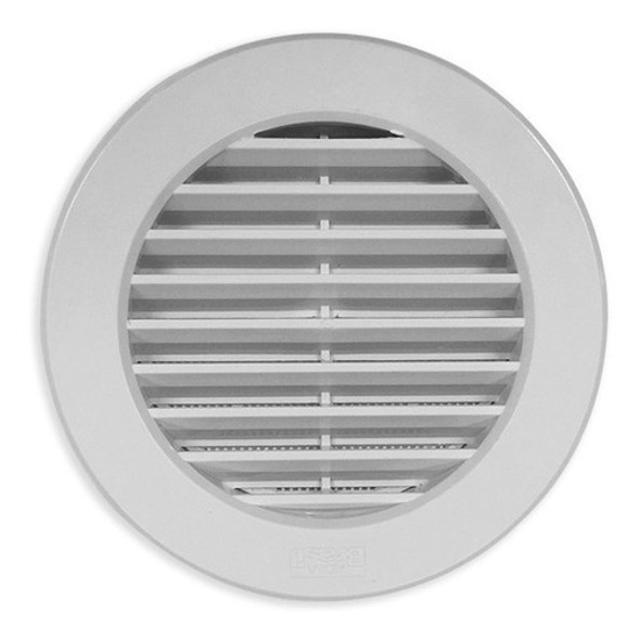 Grelha/grade De Ventilação Com Tela Redonda Durín 20934 0