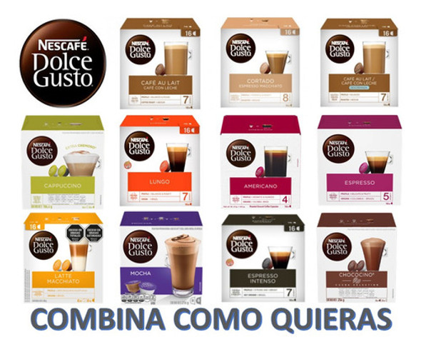Oferta! Pack 3 Cajas De Capsulas Nescafe Dolce Gusto 0