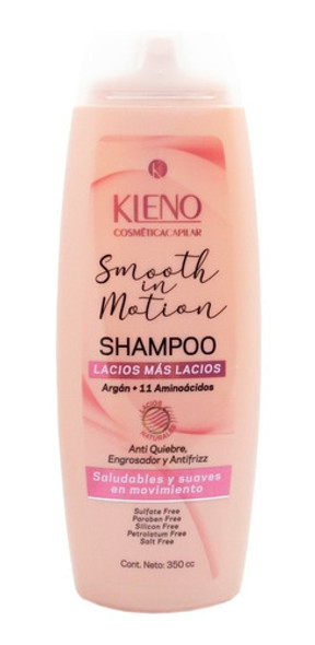 Kleno Smooth In Motion Shampoo + Acondicionador Lacios Argan 1