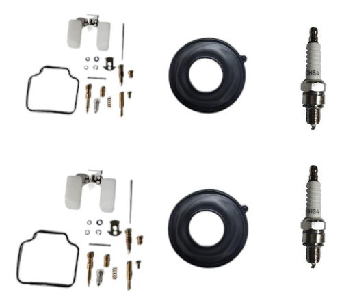 Diafrag + Rep Carb + Bujia Gilera Cuatri Fr 250 Bagattini 0