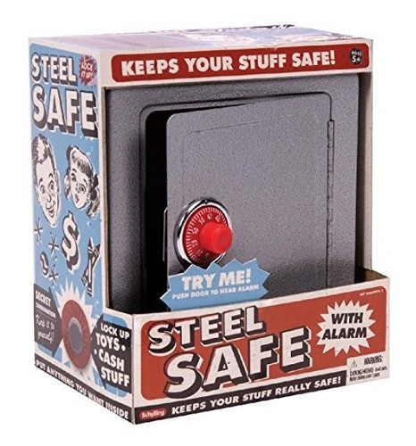 Schylling Steel Bank Con Alarma 0
