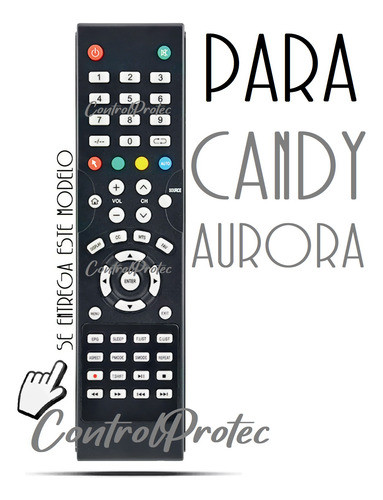 Control Remoto Para Aurora Candy 32sv1300 42sv1100 Lcd636 1