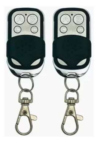 2x Llavero Control Remoto Copiador Porton Alarma 433 Mhz 1