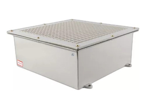 Caixa Passagem Alumínio Pint.30x30x12 Olivo 0