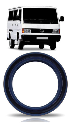 Retentor Flange Traseira Mercedes-benz Mb180 1994 1995 1996 0