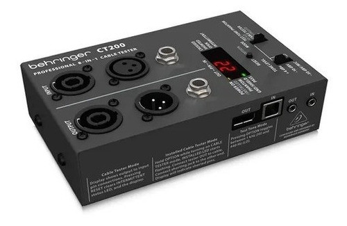 Behringer Ct200 Cable Tester 3 Modos Probador Cables 8 En 1 0